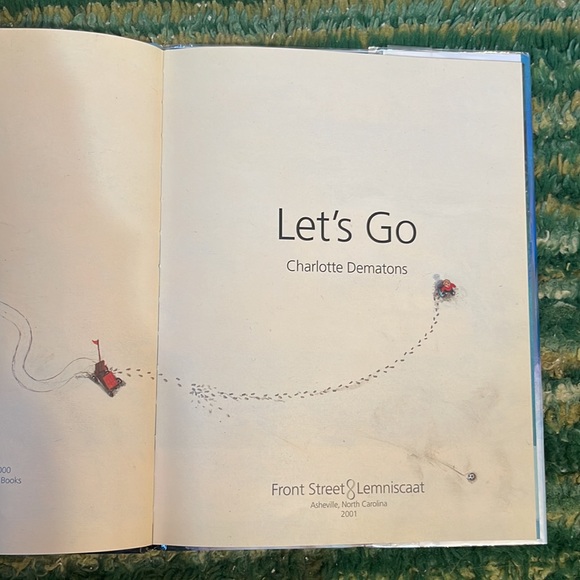 Let’s Go hardcover book by Charlotte Dematons - Picture 7 of 16